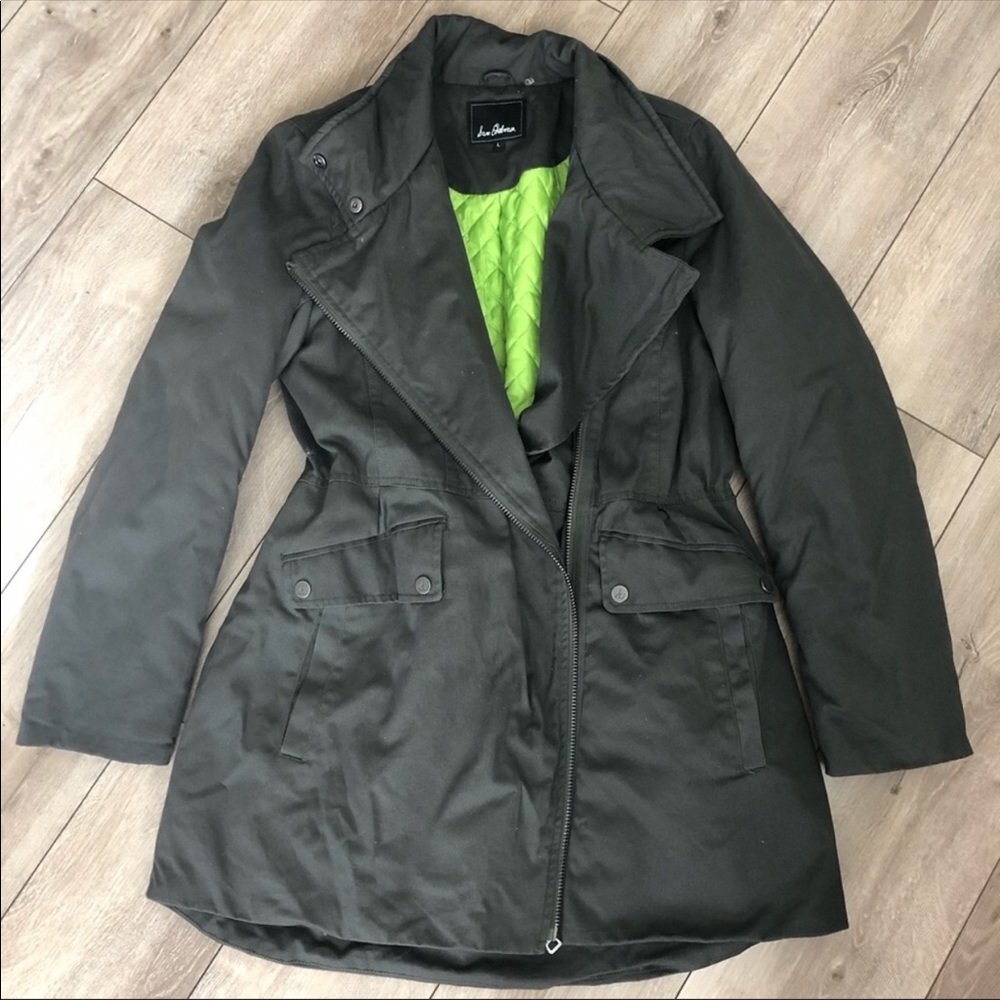 Sam Edelman Army Green Parka Size Large